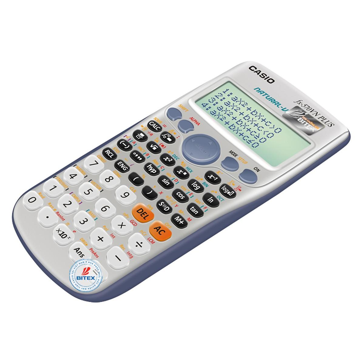 Máy Tính Học Sinh Casio FX 570VN PLUS (hàng chính hãng BITEX phân phối)