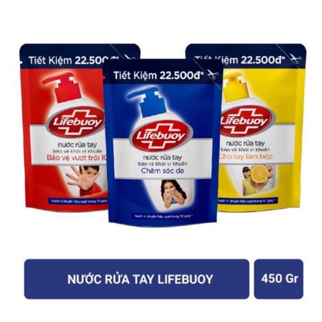 Nước rửa tay Lifebuoy - giao màu ngẫu nhiên