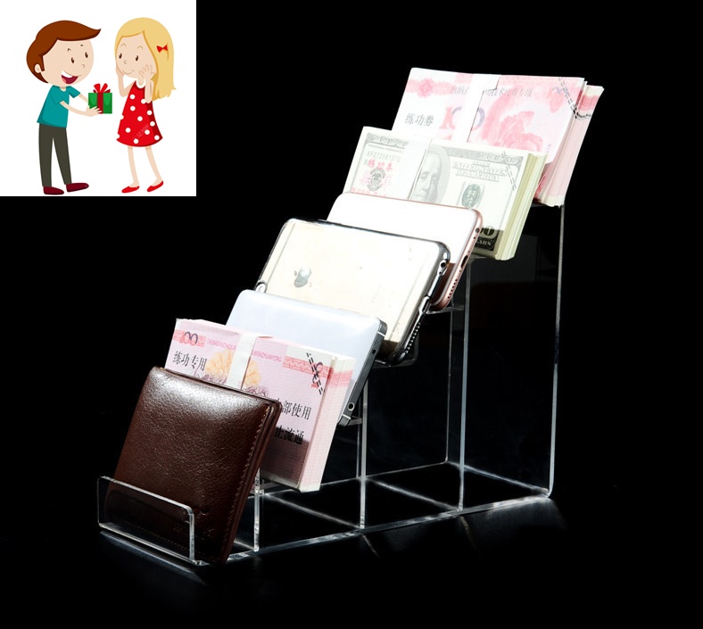 Kệ trưng bày Mica chắc chắn, bền đẹp (3, 4 tầng)