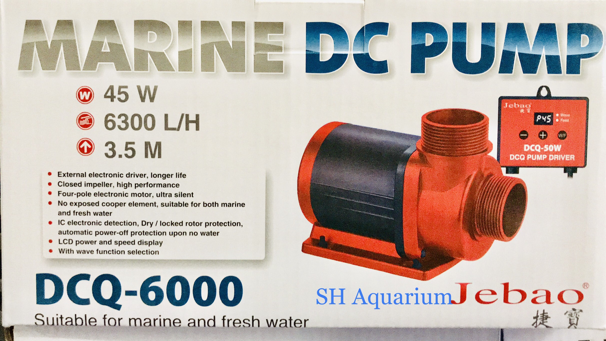 [HOÀN TIỀN 10%]MÁY BƠM JEBAO DCQ 6000 THẾ HỆ MỚI