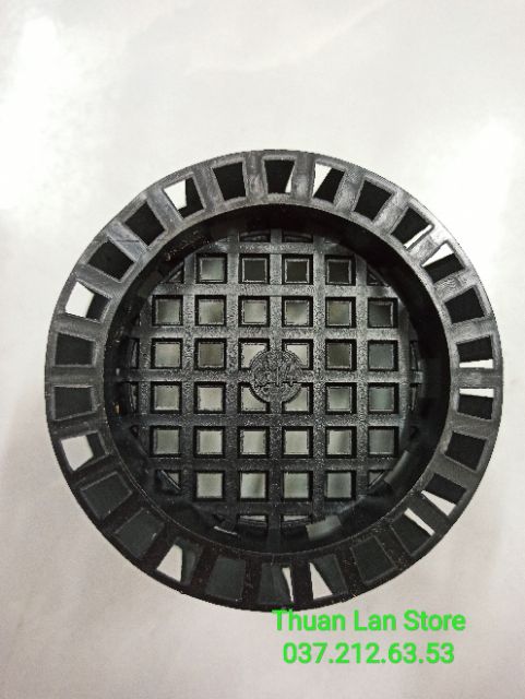 Set 10c Chậu Nhựa Đen Trồng Lan F14