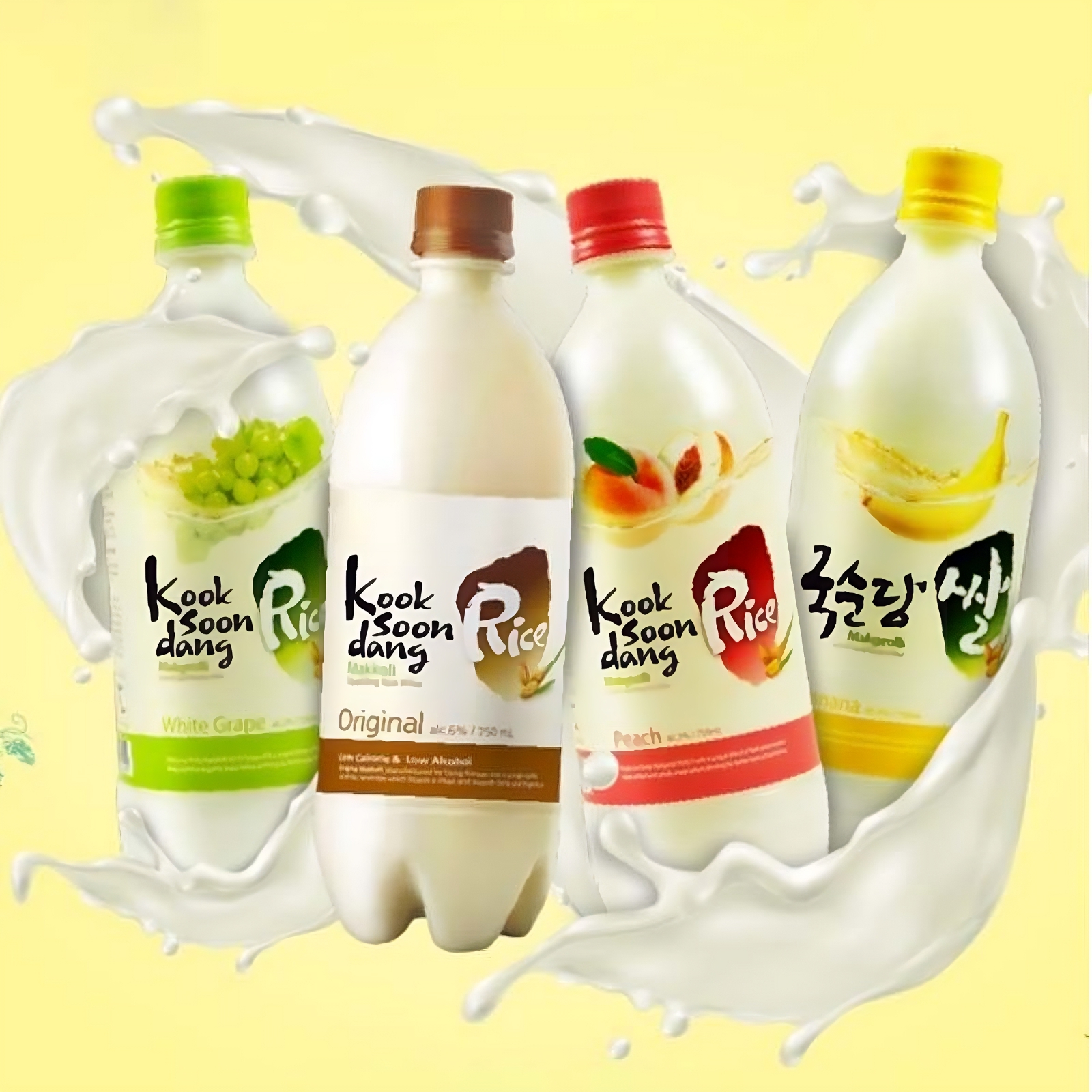 Nước Gạo Makgeolli Hàn Quốc (đủ vị)