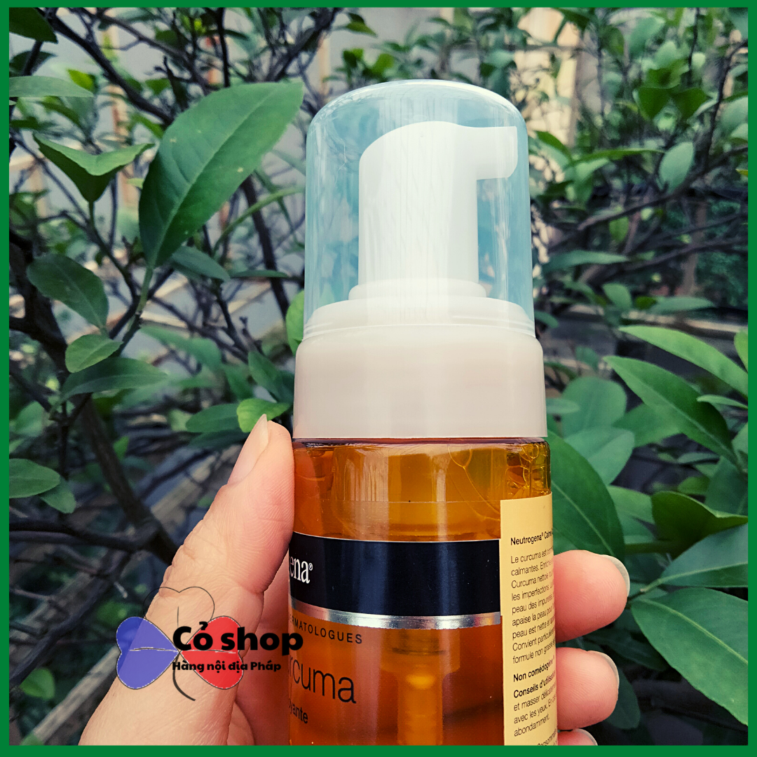 [HÀNG PHÁP GIÁ TỐT] Sữa rửa mặt nghệ tạo bọt Neutrogena Pháp 150ml