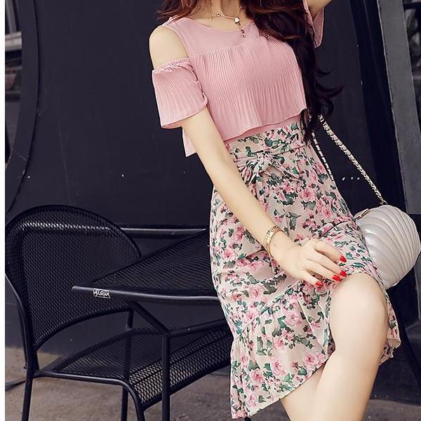 Đầm họa tiết xăn xắn - lindashop - ds888