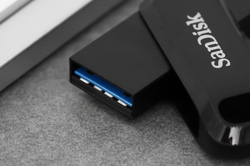 USB OTG 3.1 128GB Type C Sandisk SDDDC3 Đen