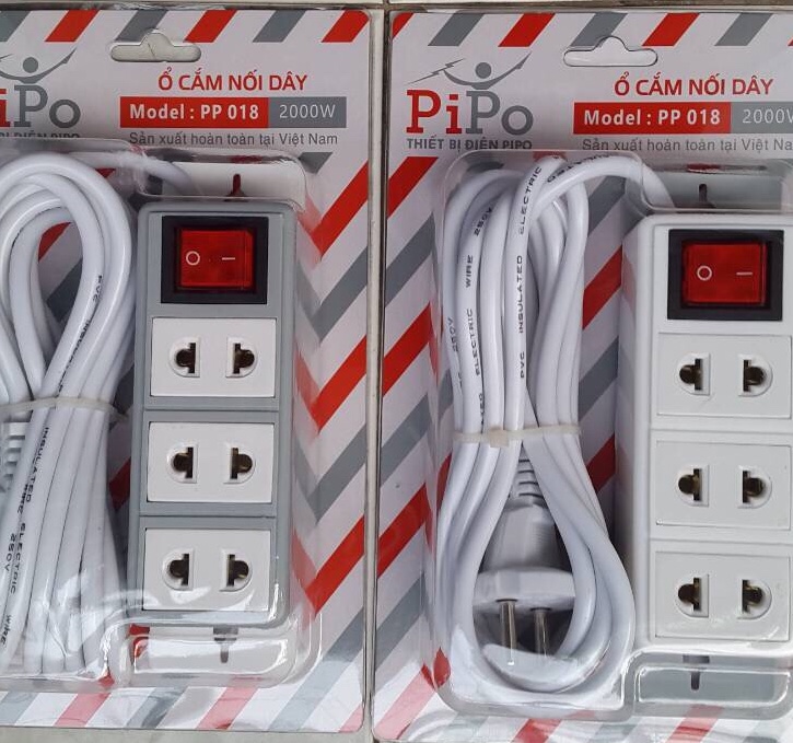Ổ cắm điện Pipo PP018 2000w