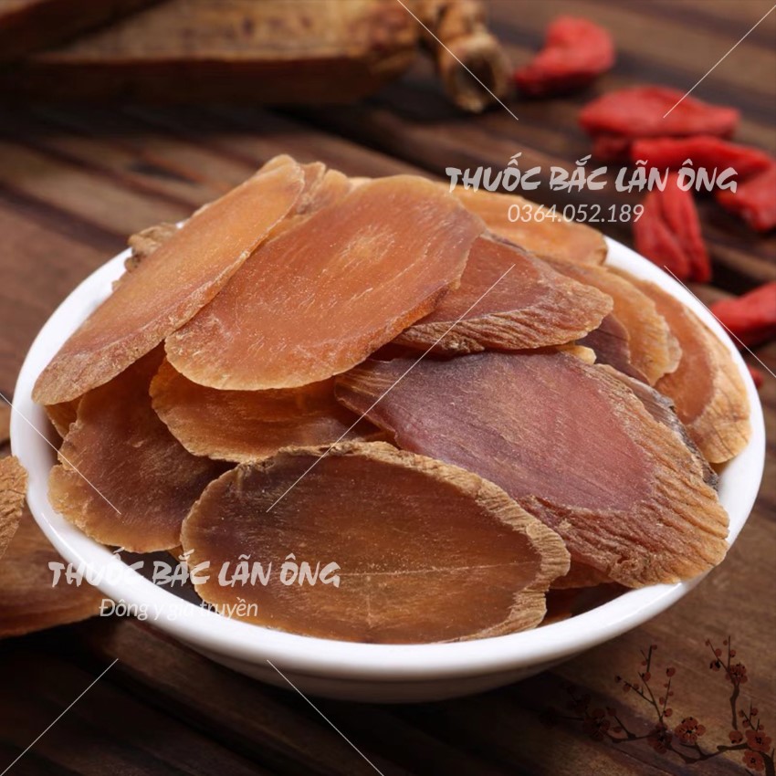 Hồng sâm Hàn Quốc 500g, nhân sâm thái lát mỏng, thơm, không tẩm đường, nguyên vị, tốt cho sức khoẻ