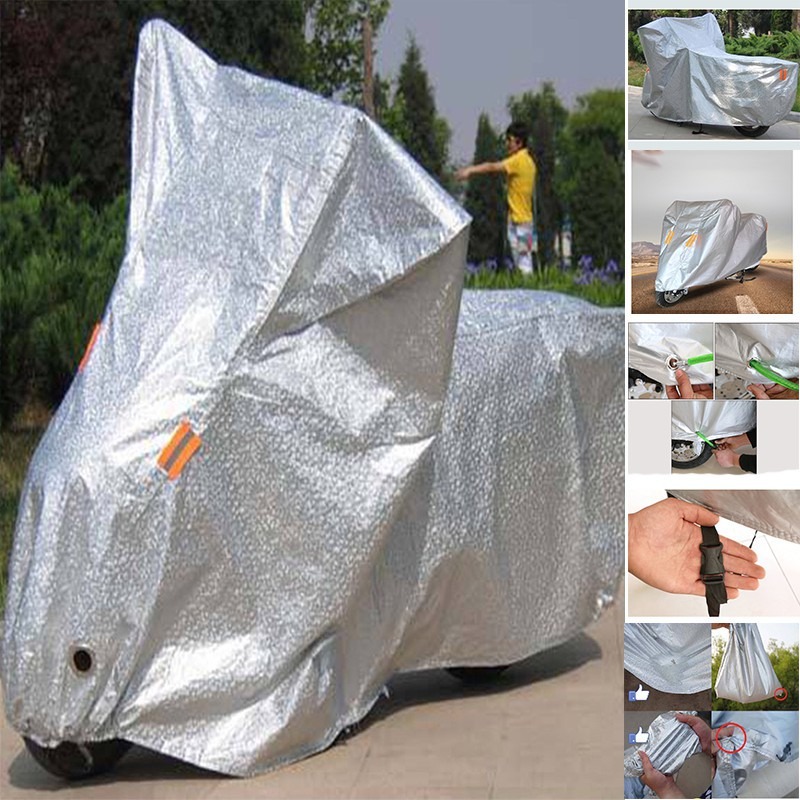 Bạt phủ Trùm xe máy Siêu Bền Siêu Dày chống thấm 100%