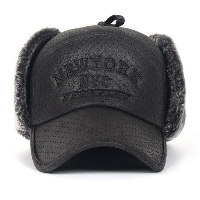 Mũ/ nón nam thu đông trần bông có bịt tai giữ ấm tốt