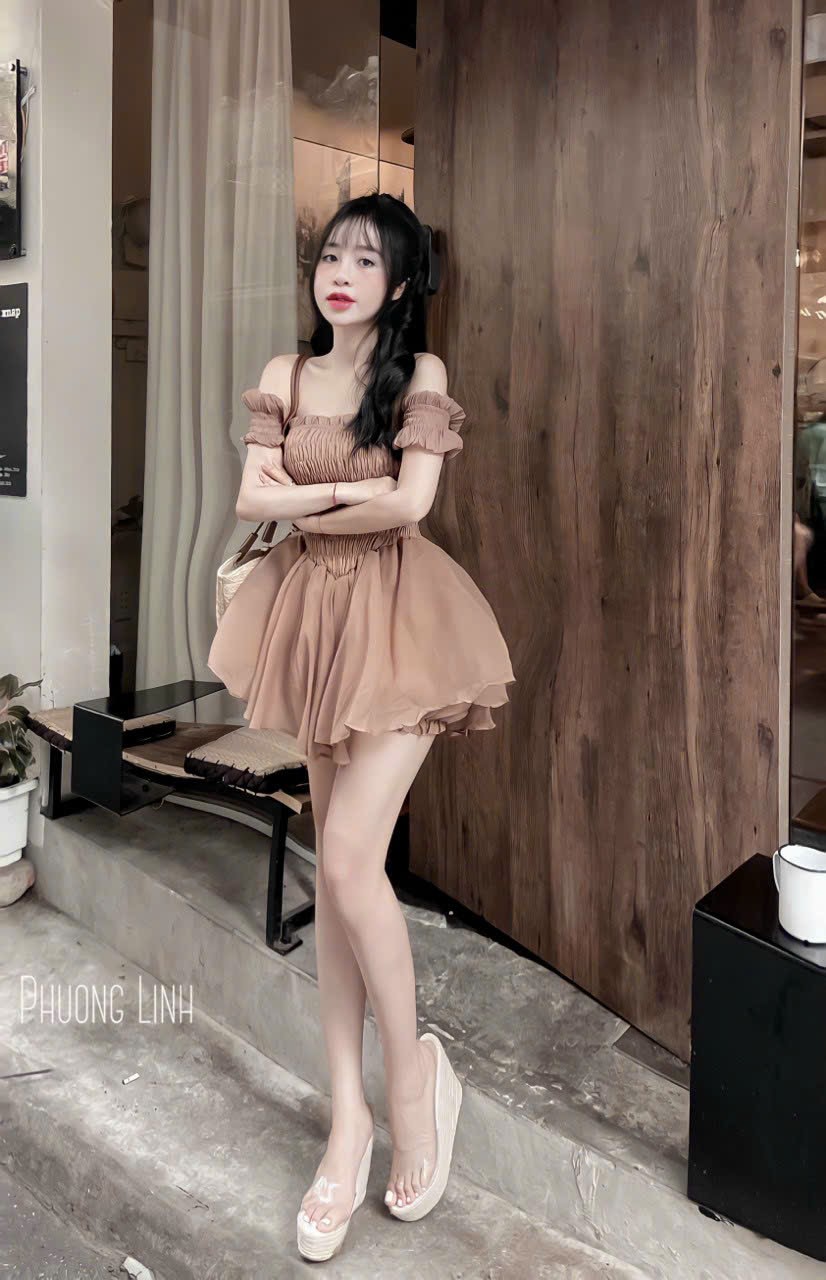VÁY TƠ SÓNG, Váy , Váy đi tiệc