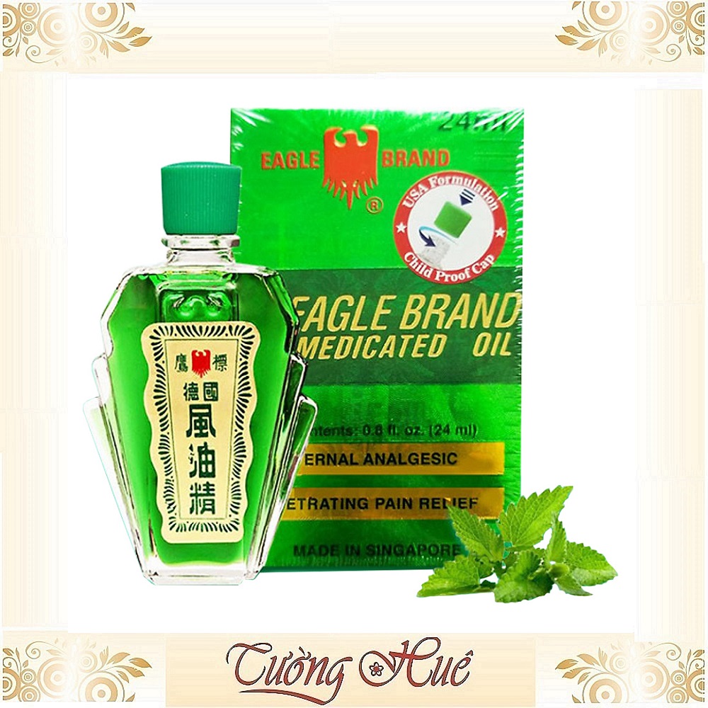 Dầu xanh Eagle Brand 2 nắp 24ml