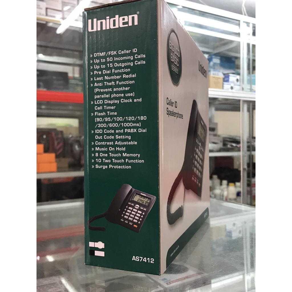 ĐIỆN THOẠI BÀN UNIDEN AS-7413