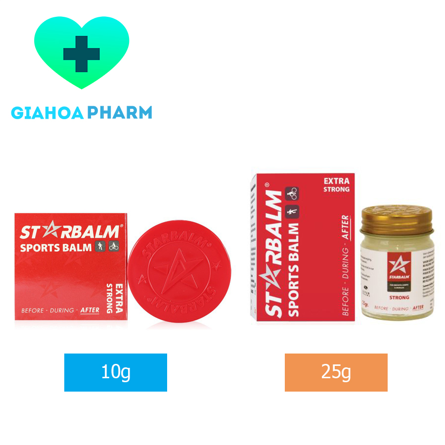 Cao xoa / cù là starbalm - đỏ