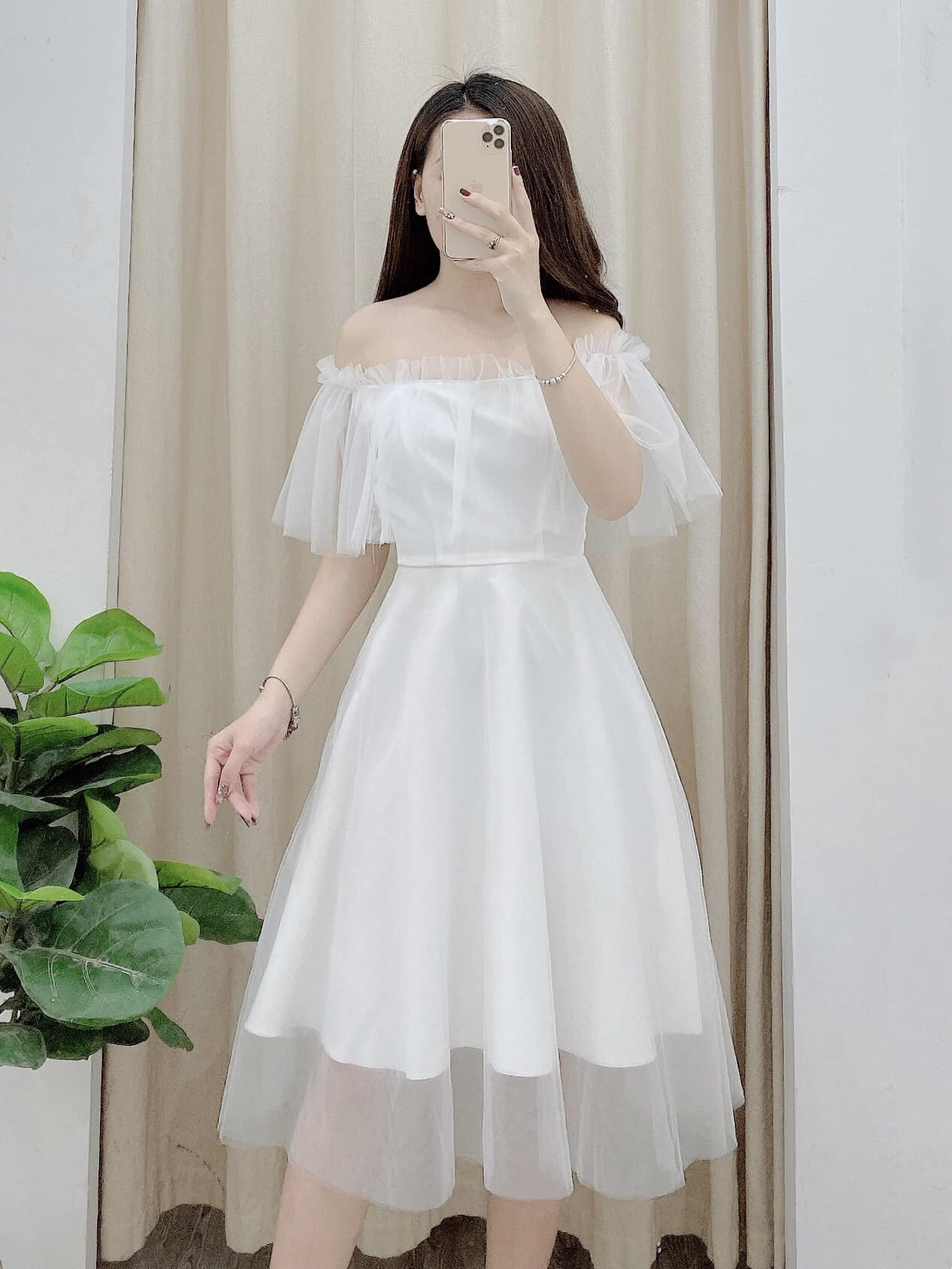  Đầm Váy trắng tiểu thư  CANDY  kỷ yếu  Shopee Việt Nam