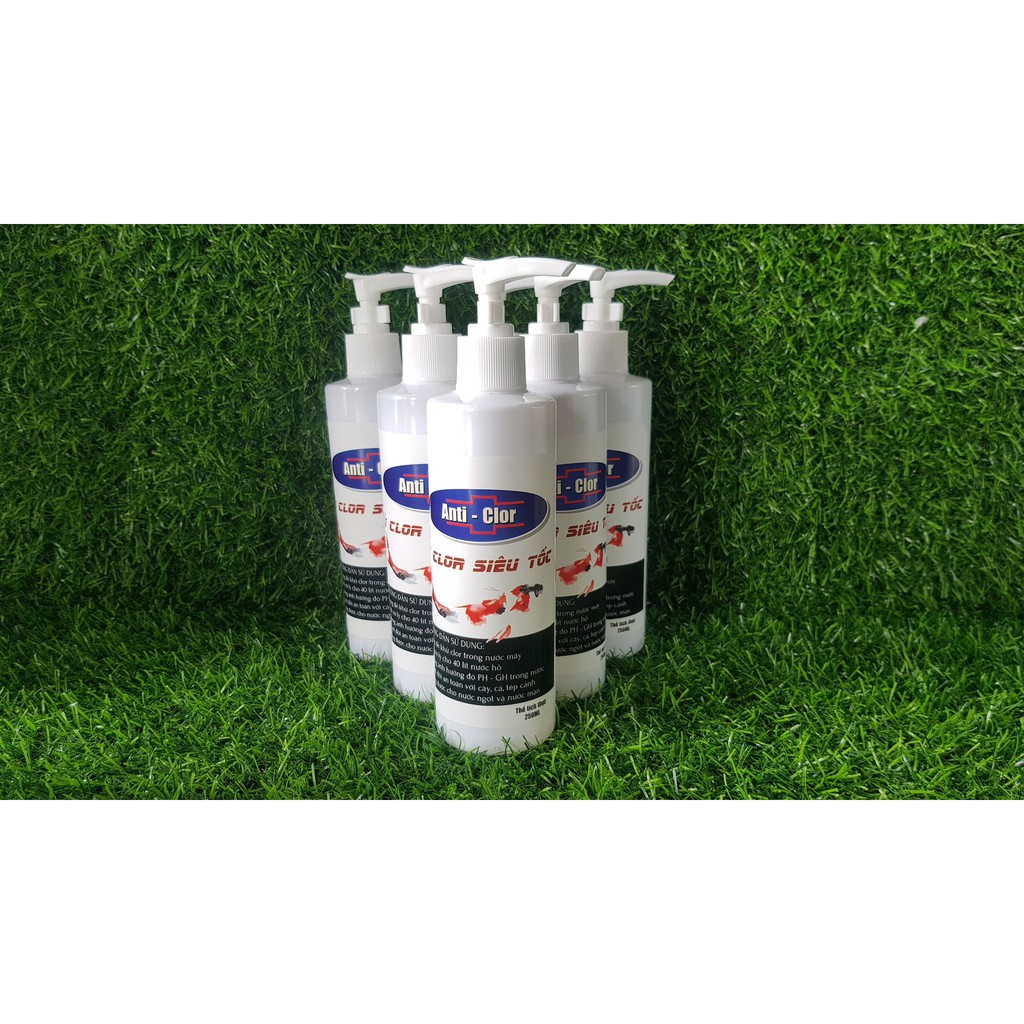 Anti clor , khử clor siêu tốc 300ml