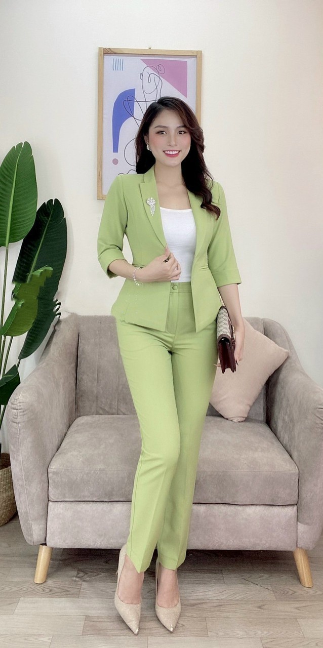 Bộ Vest Nữ Thời Trang Công Sở