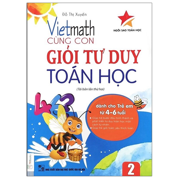 Fahasa - viethmath - cùng con giỏi tư duy toán học tập 2
