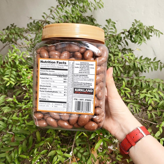 [HCM]Socola Kirkland bọc hạnh nhân 1.36kg