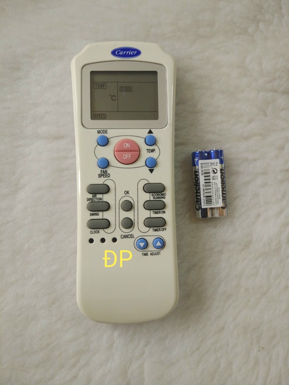Điều Khiển Máy Lạnh Carrier Nút Hồng ( Hàng Chính Hãng Mới 100% )