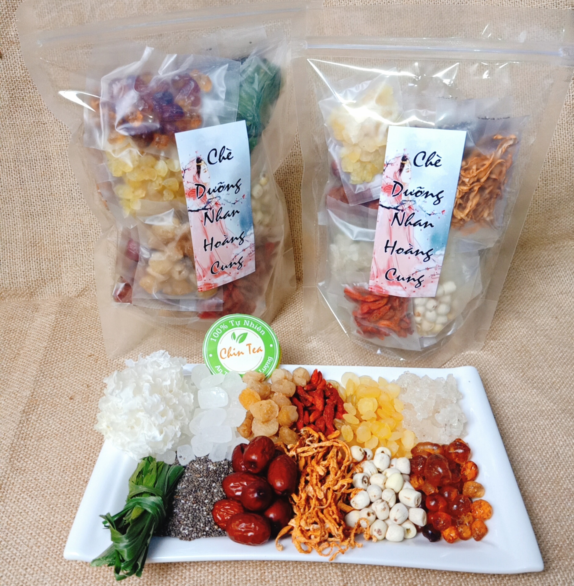 💥 (SET 500G -20Chai ) CHÈ DƯỠNG NHAN HOÀNG CUNG