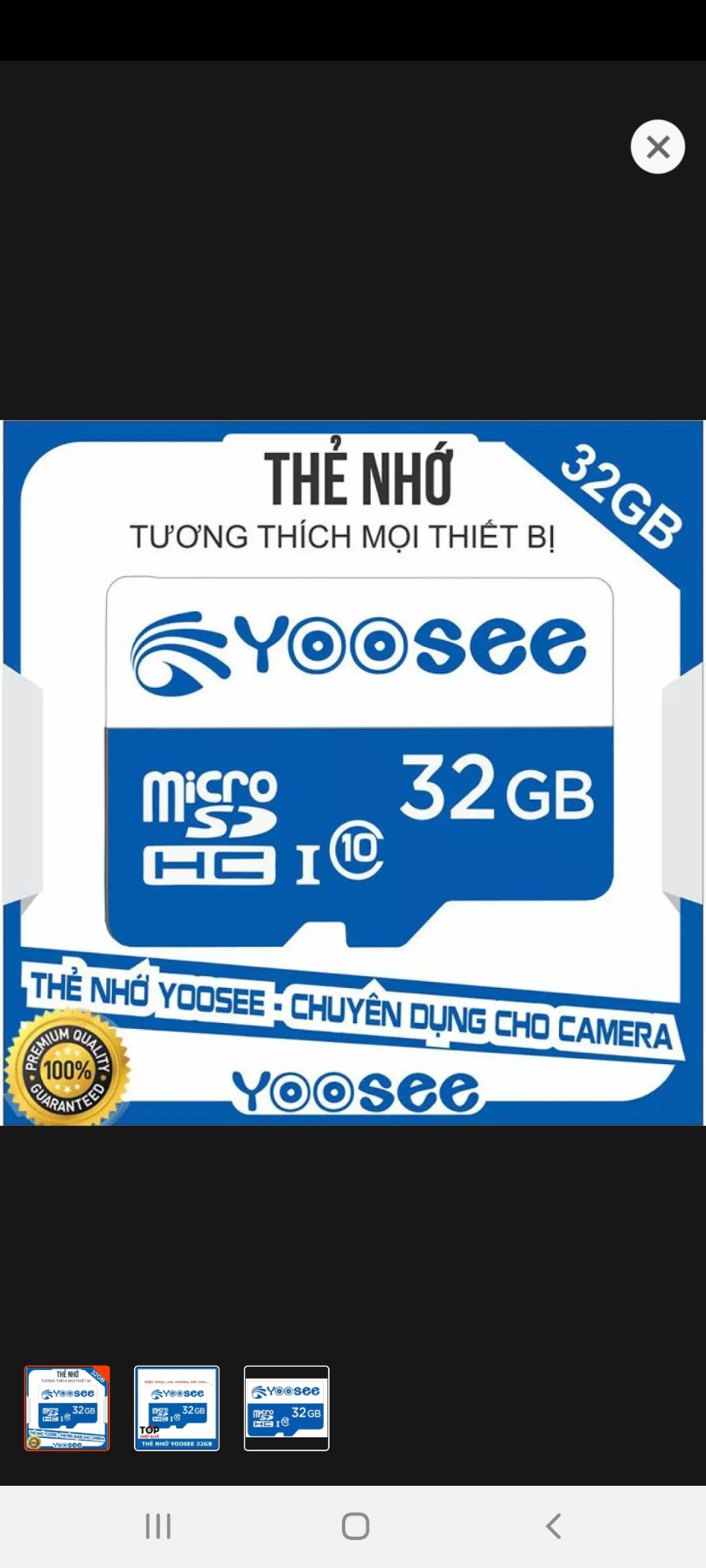 Thẻ Nhớ Camera Yoosee 64GB