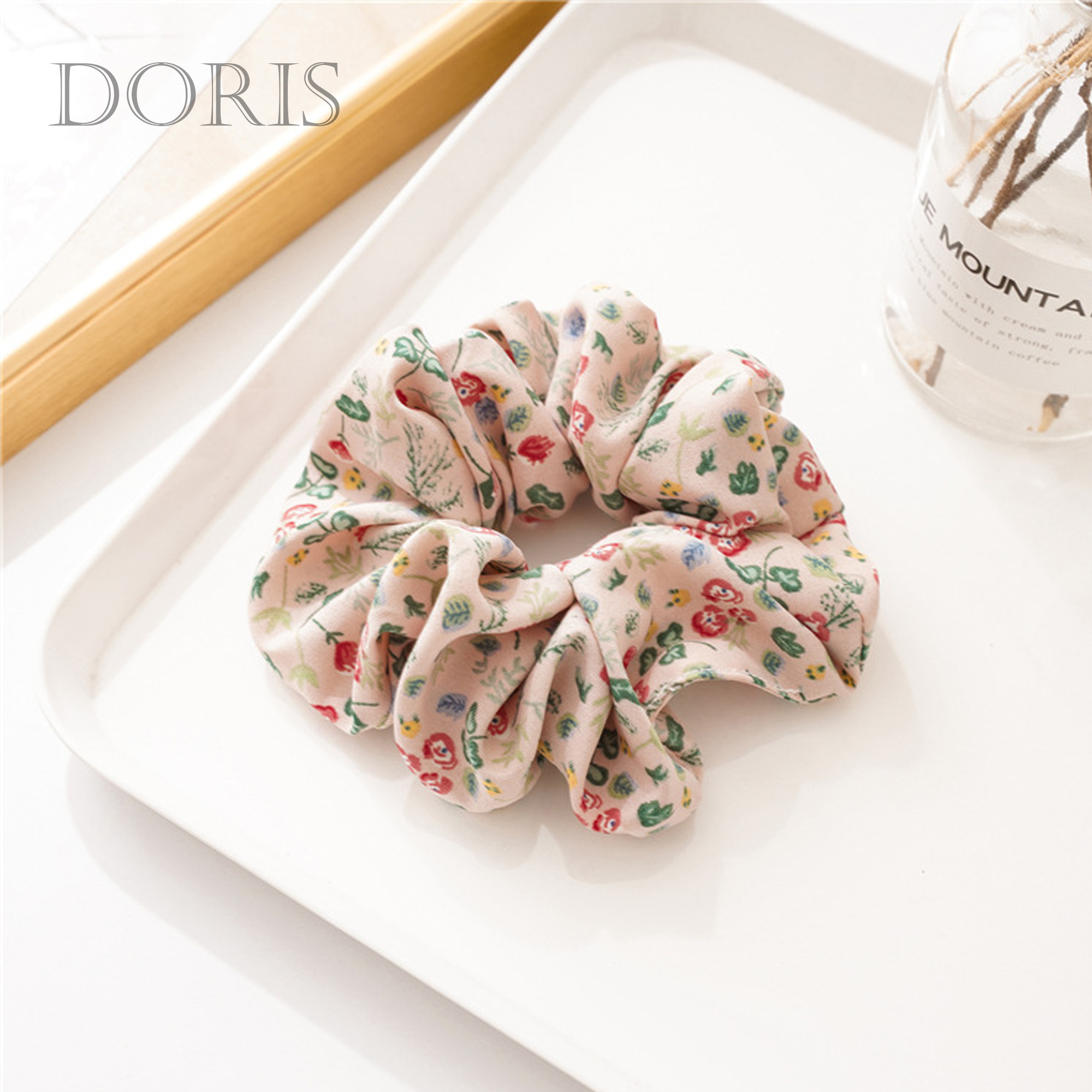 Dây cột tóc Scrunchies Hoa đáng yêu - DORIS HOUSE