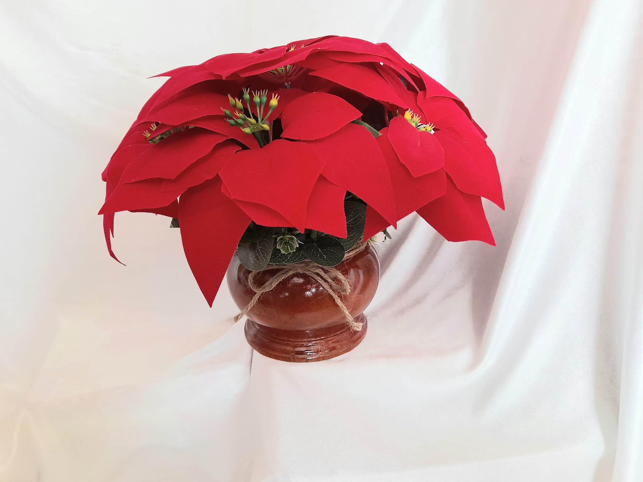 Bình hoa trạng nguyên gổ xa cừ