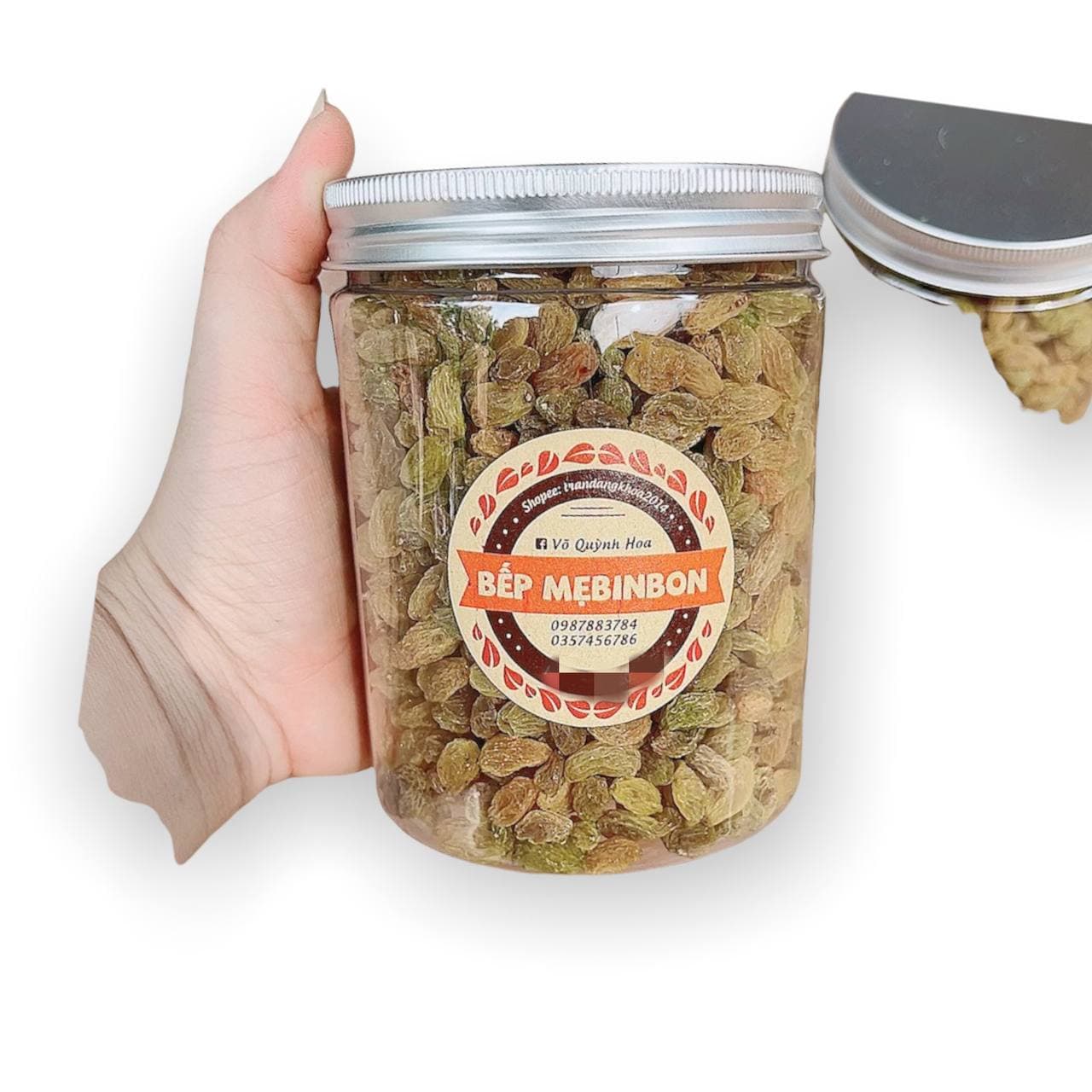 500g nho khô xanh đà lạt