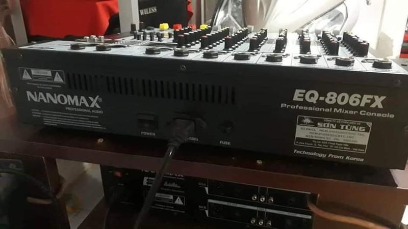 BÀN MIXER NANOMAX EQ 806FX
