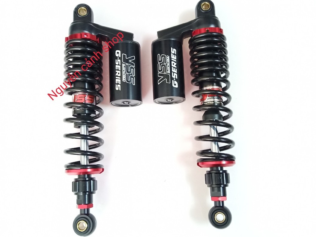 phuộc YSS bình dầu màu đen cho xe Sirius