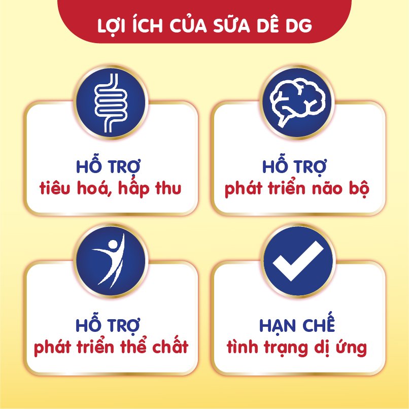 [Date 12/2024] Sữa Dê Công Thức DG-2 400gr (kèm quà)