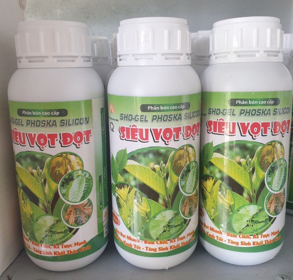 Phân bón lá SIÊU VỌT ĐỌT - ĐÂM CHỒI, RA ĐỌT MẠNH