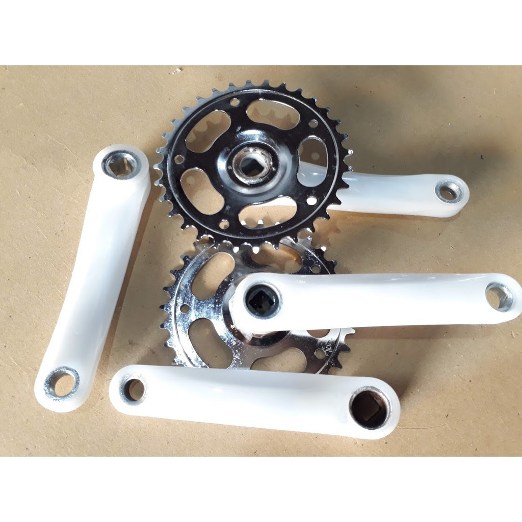 Giò dĩa sắt bọc nhựa xe đạp Asama Martin Mini