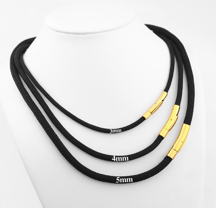 [HCM]DÂY DÙ 3LY ĐẦU THÉP TITAN MẠ VÀNG CỰC ĐẸP -HM001