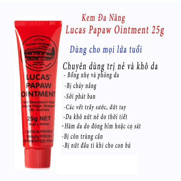Kem bôi đa năng Lucas 25g date 2022