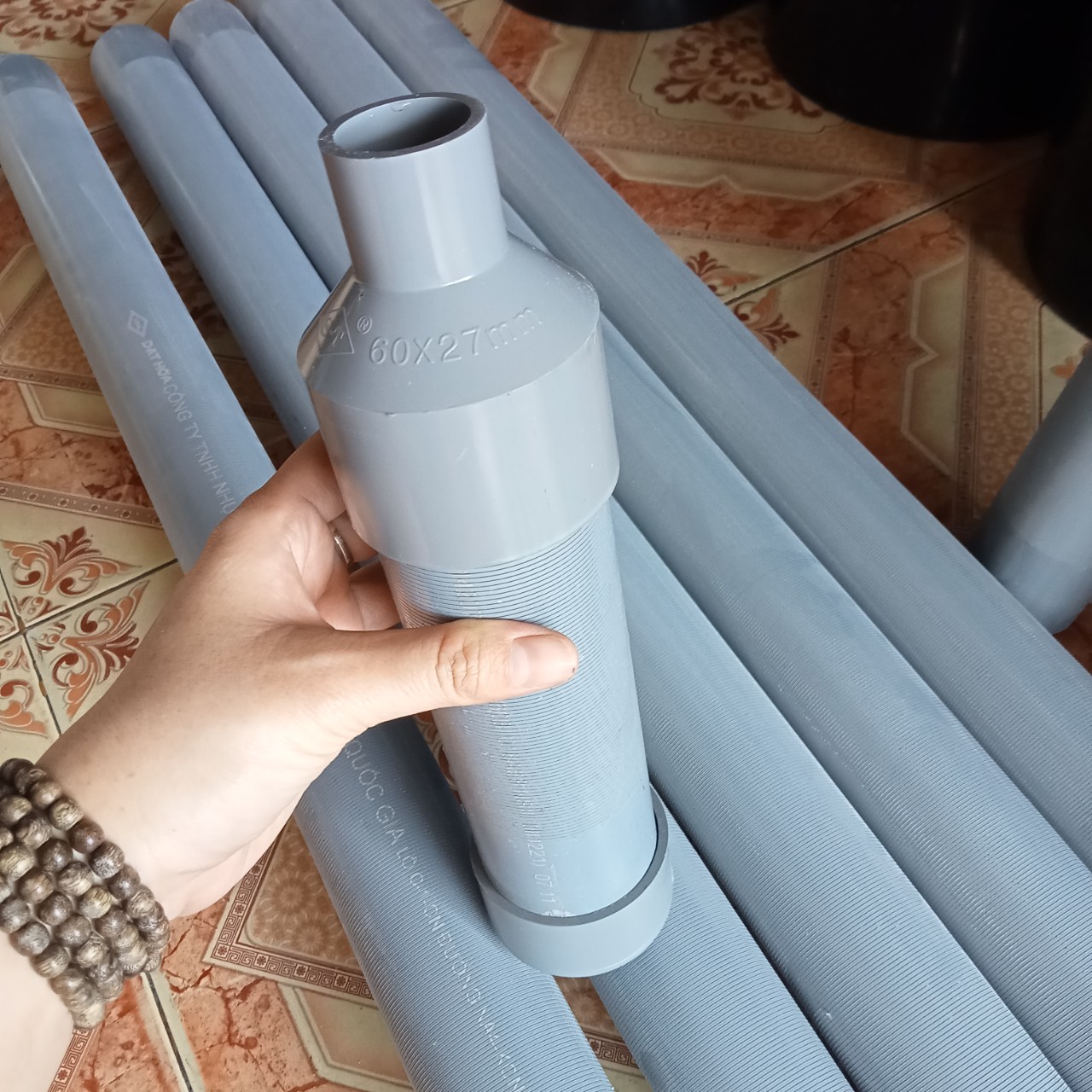Ống lọc nước - lọc giếng khoan - phi 60mm x dày 2ly
