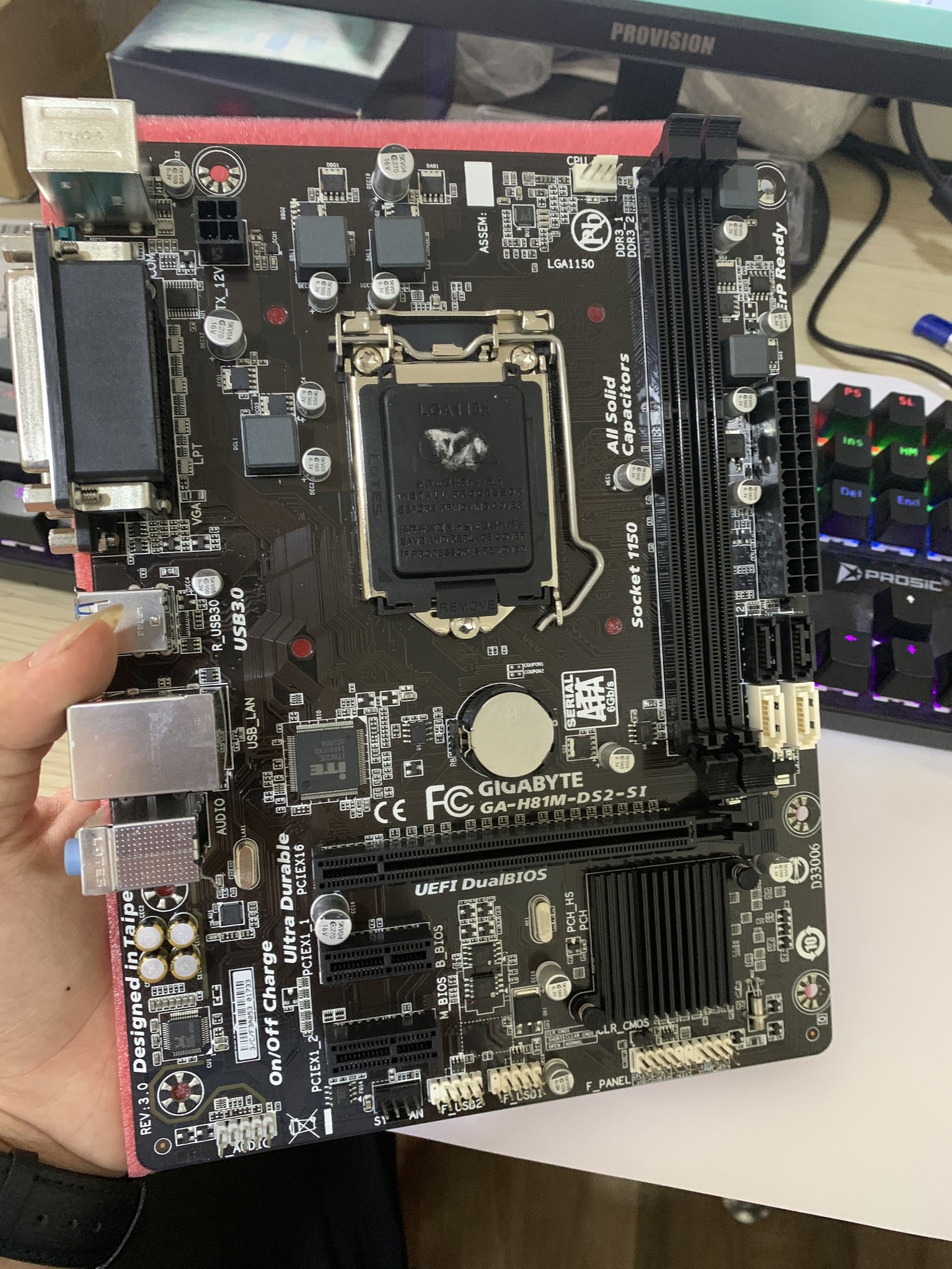 Main H81 Gigabyte mới 100% bảo hành 24 tháng