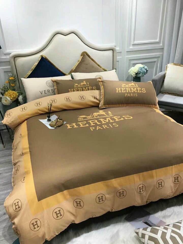 🎀(FULL MÀU) SET 4 MÓN VỎ CHĂN GA GỐI PHI LỤA TH MỀM MÁT NHẬP KHẨU LOẠI 1
