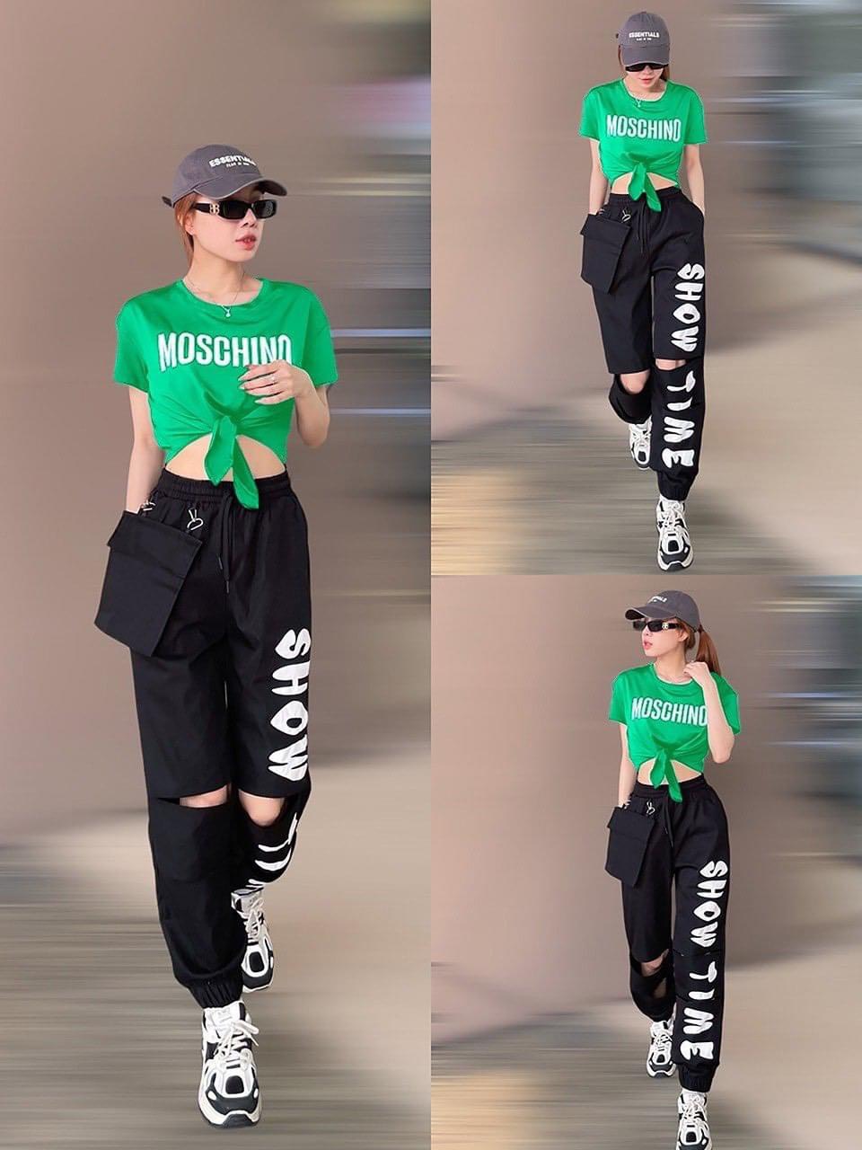 Bộ Croptop Quần Jogger