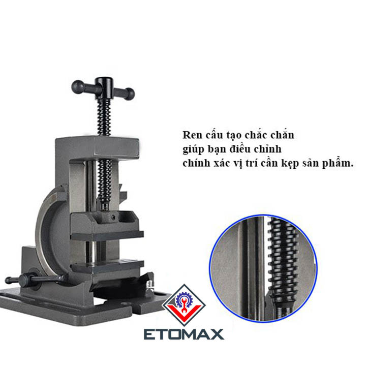 Ê tô trượt góc 90º 3inch