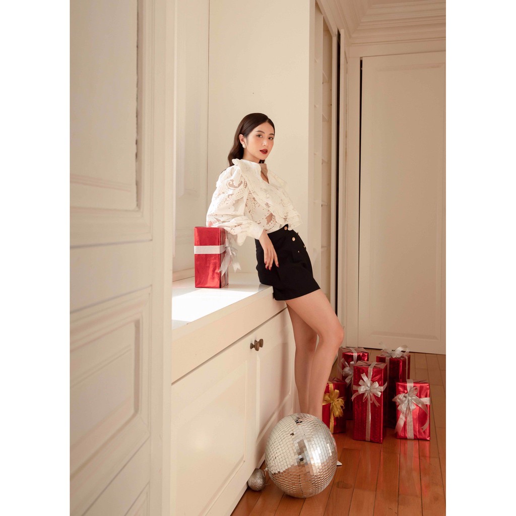 DOTTIE PREMIUM - Quần Limited Short With Button Q0052
