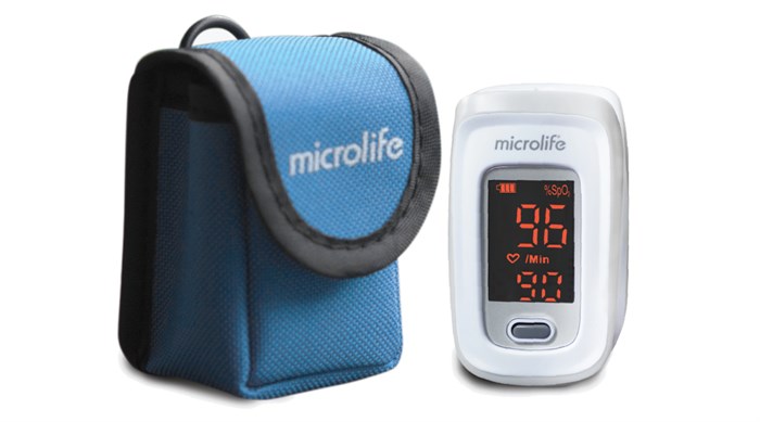 [BH 2 NĂM] - Máy đo nồng độ oxy trong máu MICROLIFE OXY200 - Thụy Sĩ