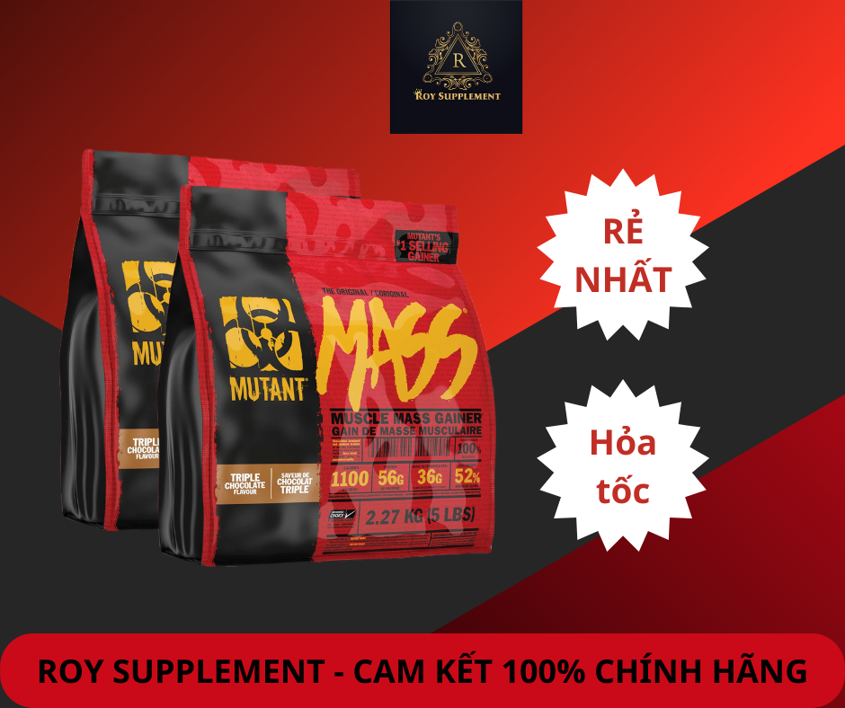 Sữa Tăng Cơ Mutant Mass Protein 5Lbs - 2.27kg