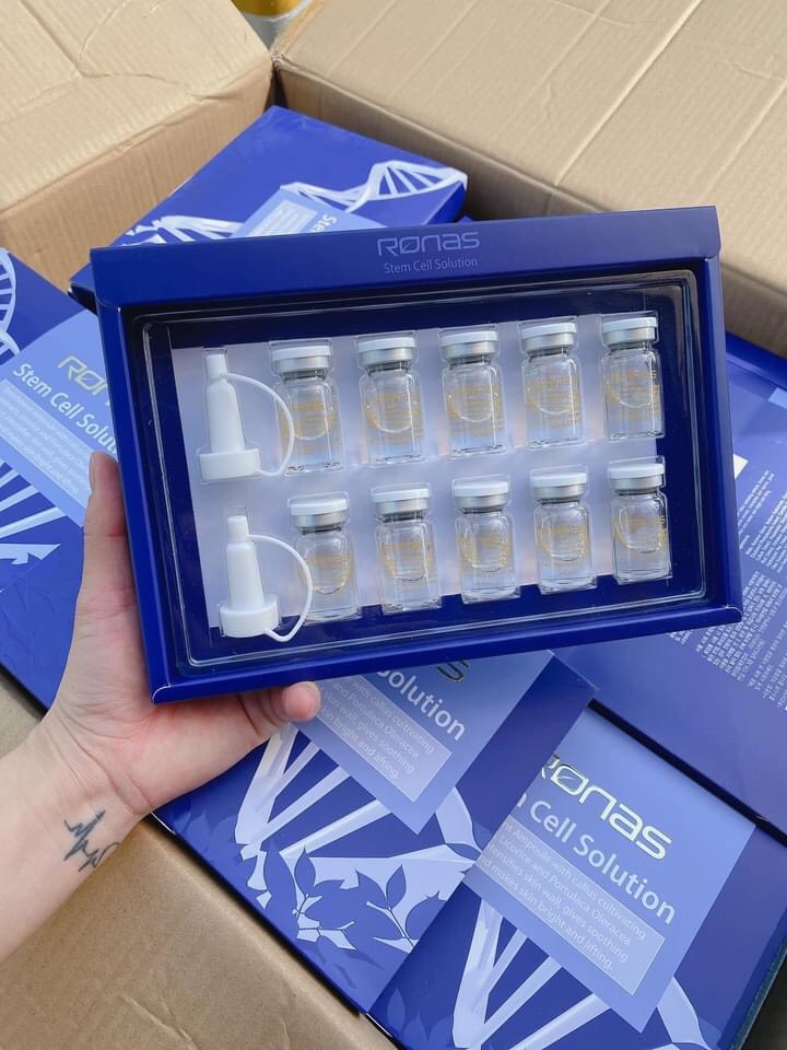 [Tế bào gốc]. 340.000đ/ hộp 10 ống. Tế bào gốc Ronas.