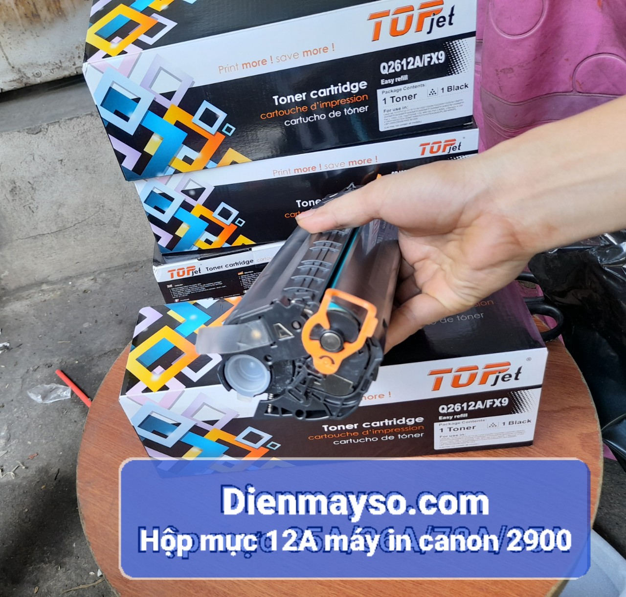 Hộp Mực máy in HP 1012 1015 1018
