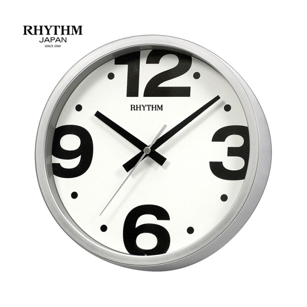 Nơi bán Đồng hồ treo tường Rhythm CMG471NR66 Basic Wall Clocks (Bạc)