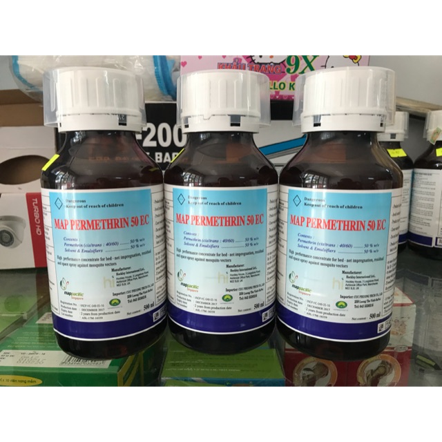 Thuốc diệt muỗi Permethrin 50EC- 500ml