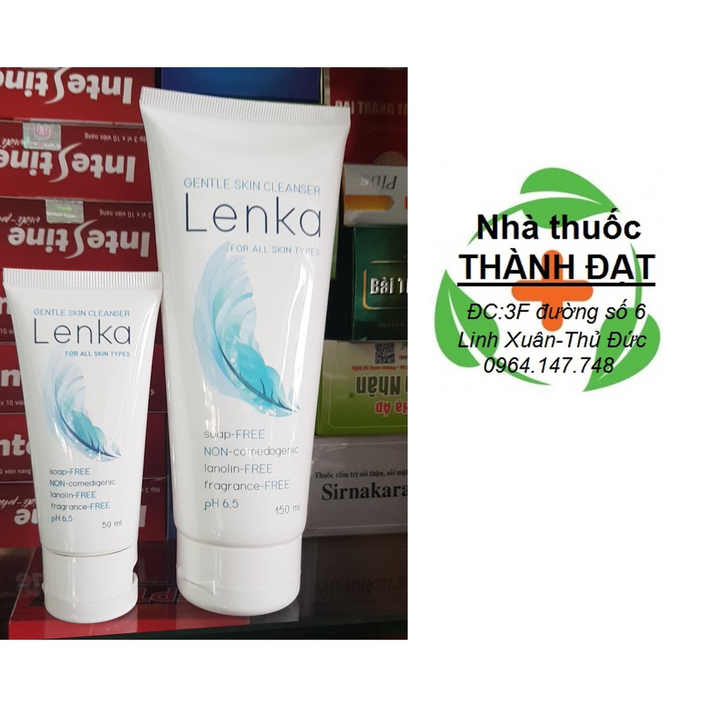 Sữa rửa mặt chuyên dụng lenka nhất nhất