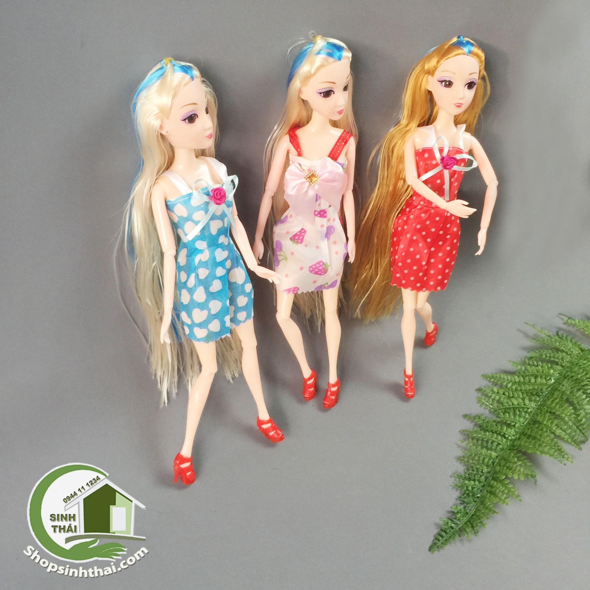[HCM]Búp bê tóc dài có 14 khớp - búp bê nữ 30cm