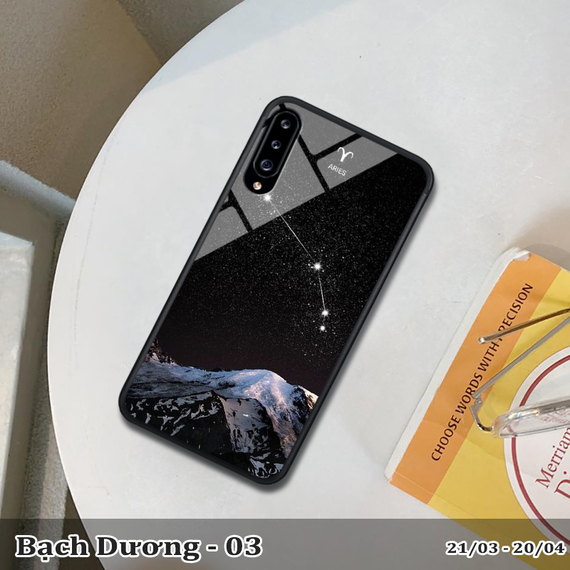 Ốp kính SAMSUNG A30s in cung hoàng đạo